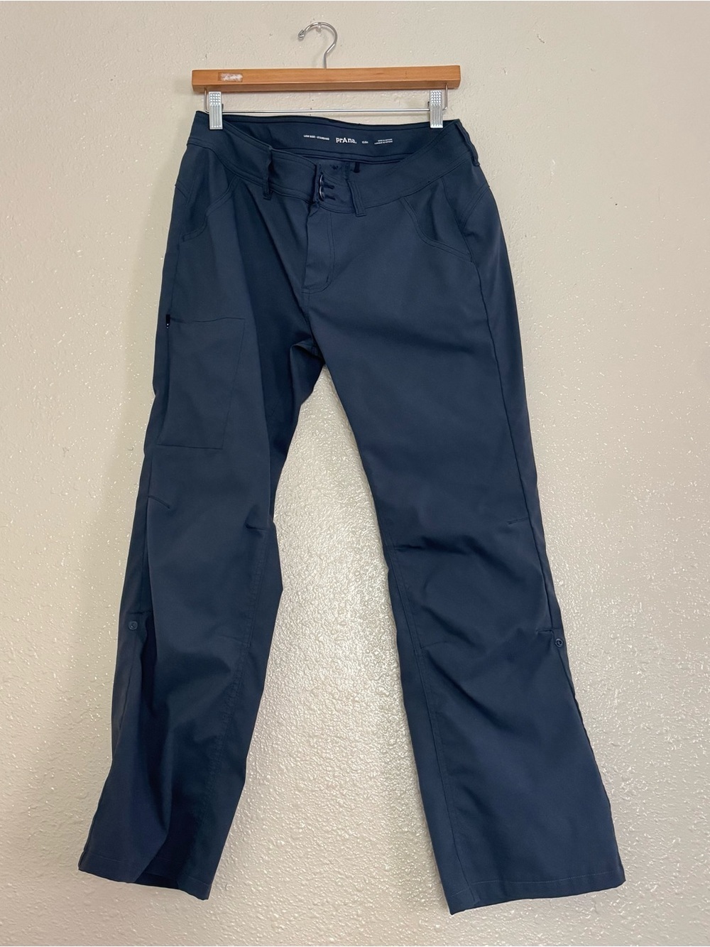 Prana Halle Pants in Stormy Night Low Rise Standard 10 Short
